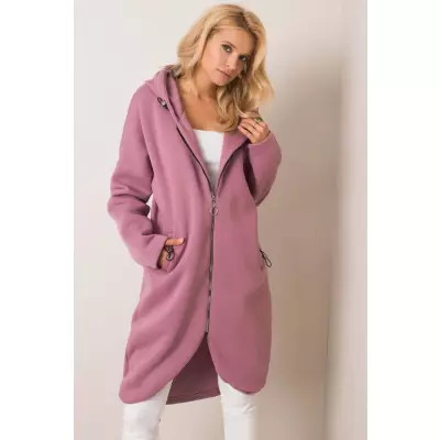 Bluza Damska Model RV-BL-4858-1.99P Dark Pink - Rue Paris