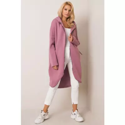 Bluza Damska Model RV-BL-4858-1.99P Dark Pink - Rue Paris