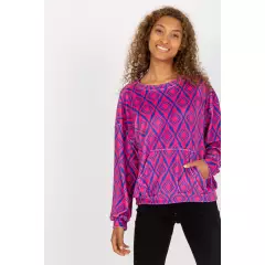 Bluza Damska Model RV-BL-8188.50 Pink - Rue Paris