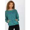 Bluza Damska Model RV-BL-8188.50 Green - Rue Paris