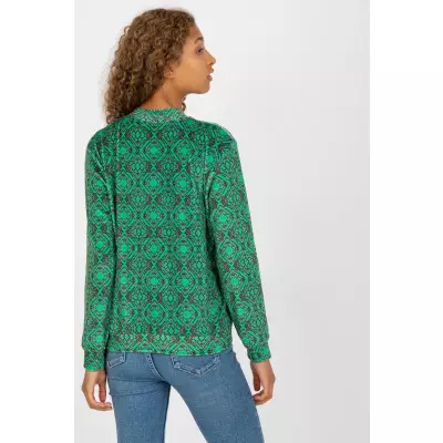 Bluza Damska Model RV-BL-8185.86 Green - Rue Paris