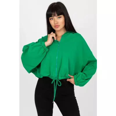 Bluza Damska Model RV-BL-8081.36P Green - Rue Paris