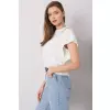 Bluzka Model 157-TS-4170.83 White - Rue Paris