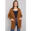 Sweter Kardigan Model ASM-SW-7560.96P Light Brown - Rue Paris