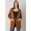 Sweter Kardigan Model ASM-SW-7560.96P Light Brown - Rue Paris