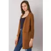 Sweter Kardigan Model ASM-SW-7560.96P Light Brown - Rue Paris