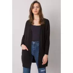 Sweter Kardigan Model ASM-SW-7560.96P Black - Rue Paris