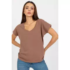 T-shirt Damski Model B-014.59 Brown - BFG