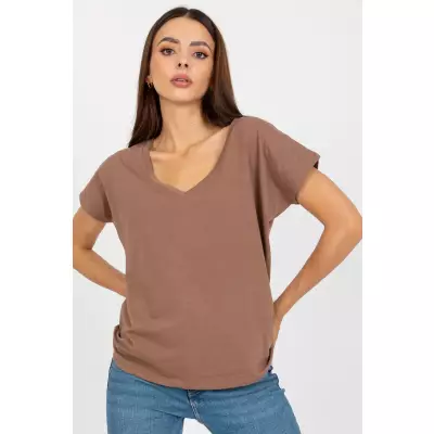 T-shirt Damski Model B-014.59 Brown - BFG