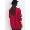 Bluza Damska Model RV-BL-5185.87P Bordo - BFG