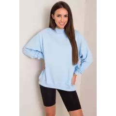 Bluza Damska Model RV-BL-5185.84P Light Blue - BFG