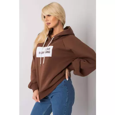 Bluza Damska Model EM-BL-651/2.41X Dark Brown - Ex Moda