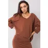 Bluza Damska Model RV-BL-5676.09 Dark Brown - Rue Paris