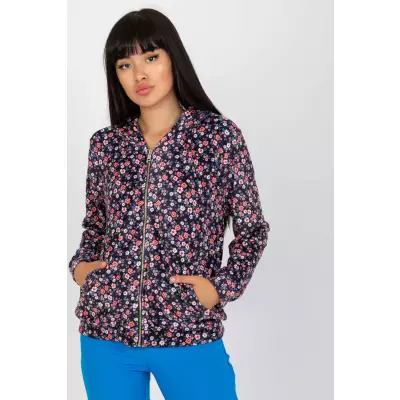 Bluza Damska Model RV-BL-8121.29 Navy - Rue Paris