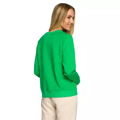 Bluza Damska Model MOE693 Green - Moe