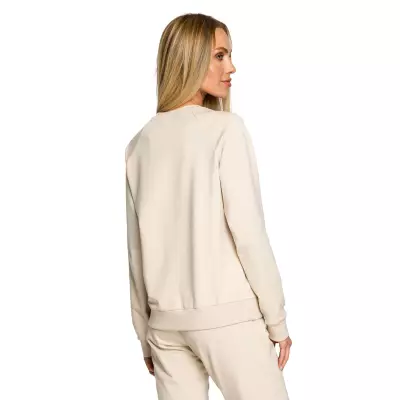 Bluza Damska Model MOE693 Piasek - Moe