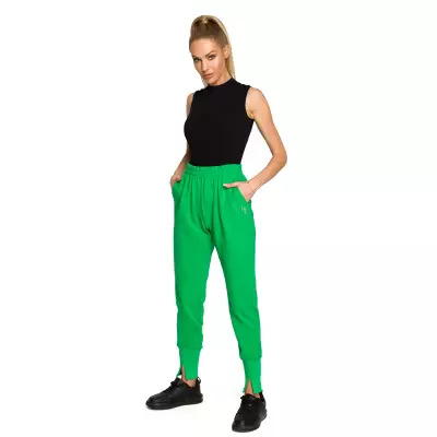 Spodnie Dresowe Model MOE692 Green - Moe