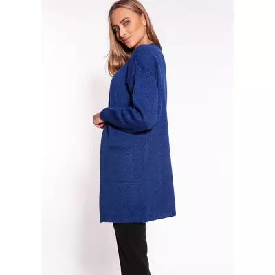 Sweter Kardigan Model PA013 Cobalt - MKM