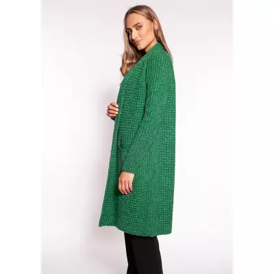 Sweter Kardigan Model PA015 Green - MKM