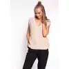 Sweter Damski Model SWE261 Beige - MKM