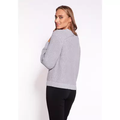 Sweter Damski Model SWE263 Grey - MKM