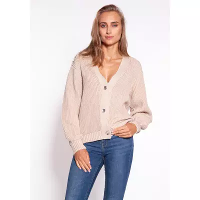 Sweter Damski Model SWE263 Beige - MKM