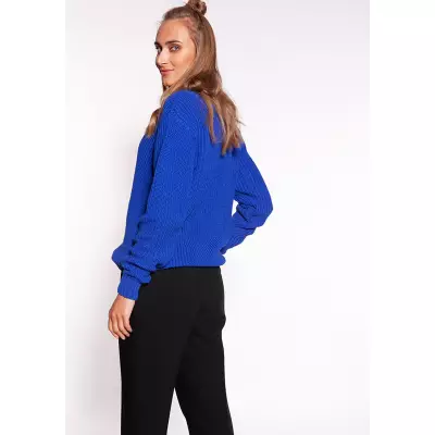 Sweter Damski Model SWE264 Cobalt - MKM