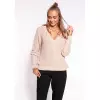 Sweter Damski Model SWE264 Beige - MKM