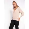 Sweter Damski Model SWE264 Beige - MKM