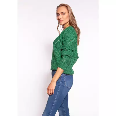 Sweter Damski Model SWE266 Green - MKM