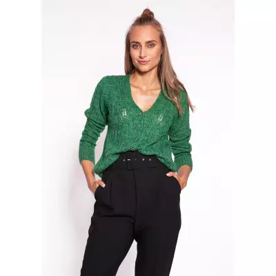 Sweter Damski Model SWE267 Green - MKM