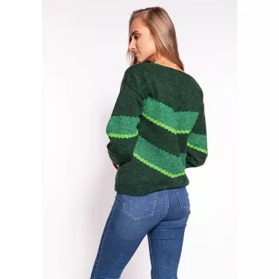 Sweter Damski Model SWE269 Green - MKM