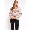 Sweter Damski Model SWE269 Beige - MKM