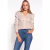 Sweter Damski Model SWE271 Beige - MKM