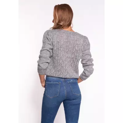 Sweter Damski Model SWE271 Grey - MKM