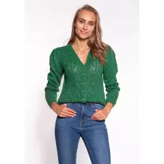 Sweter Damski Model SWE271 Green - MKM