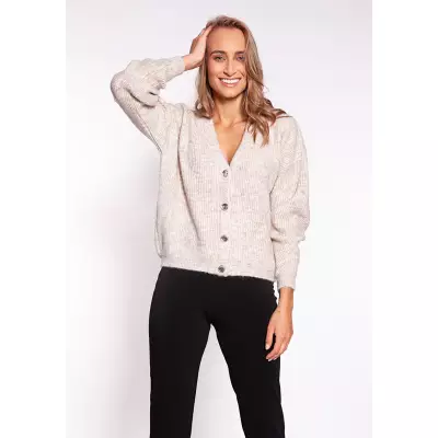 Sweter Damski Model SWE273 Beige - MKM