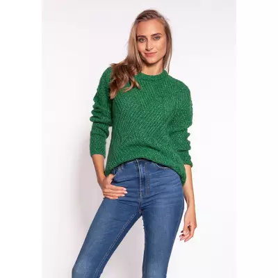 Sweter Damski Model SWE274 Green - MKM