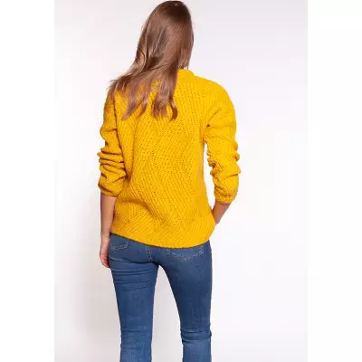 Sweter Damski Model SWE274 Yellow - MKM