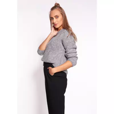 Sweter Damski Model SWE274 Grey - MKM