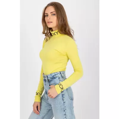 Bluzka Model EM-BZ-U607.77P Light Yellow - Ex Moda