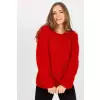 Sweter Damski Model TW-SW-BI-9030.08 Dark Red - Och Bella