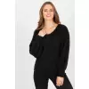 Sweter Damski Model TW-SW-BI-9029.84 Black - Och Bella