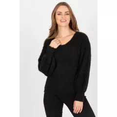 Sweter Damski Model TW-SW-BI-9029.84 Black - Och Bella