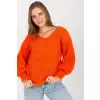 Sweter Damski Model TW-SW-BI-9029.84 Orange - Och Bella