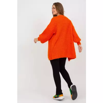 Sweter Kardigan Model TW-SW-BI-9025.36X Orange - Och Bella