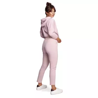 Spodnie Dresowe Model B240 Powder Pink - BeWear