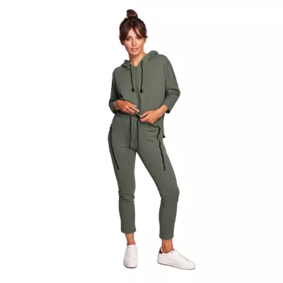 Spodnie Dresowe Model B240 Khaki - BeWear