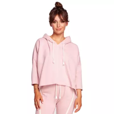 Bluza Damska Model B239 Powder Pink - BeWear