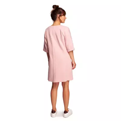 Sukienka Model B233 Powder Pink - BeWear